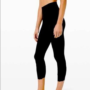Lululemon Black Scallop Leggings